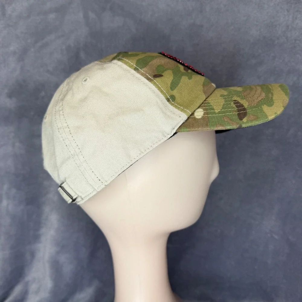 '47‎ Brand St. Louis Cardinals Hat Women OSFA Camo Red Rhinestone Trucker Cap
